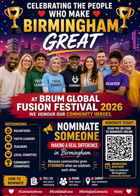 BRUM GLOBAL FUSION FESTIVAL 1st August 2026